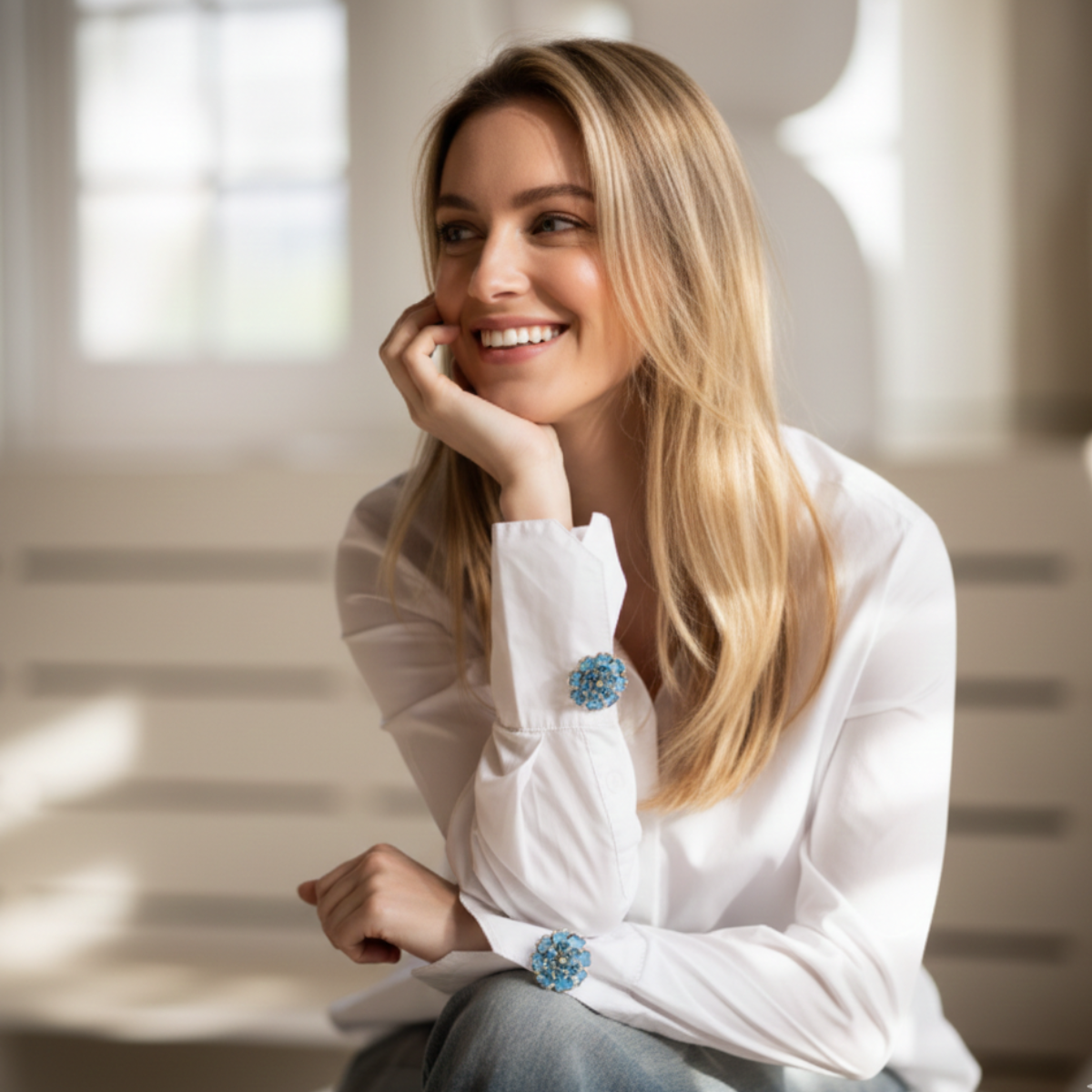 Transformez instantanément vos chemises basiques en tenues élégantes, sans couture, sans effort, sans changer de vêtements.